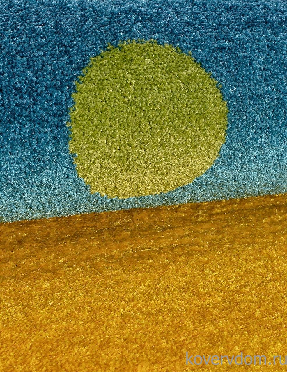 Ковер CRYSTAL 1021 YELLOW Овал Ковер CRYSTAL 1021 YELLOW Овал