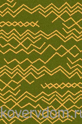 Ковер COMFORT SHAGGY 2 s644 GREEN-ORANGE