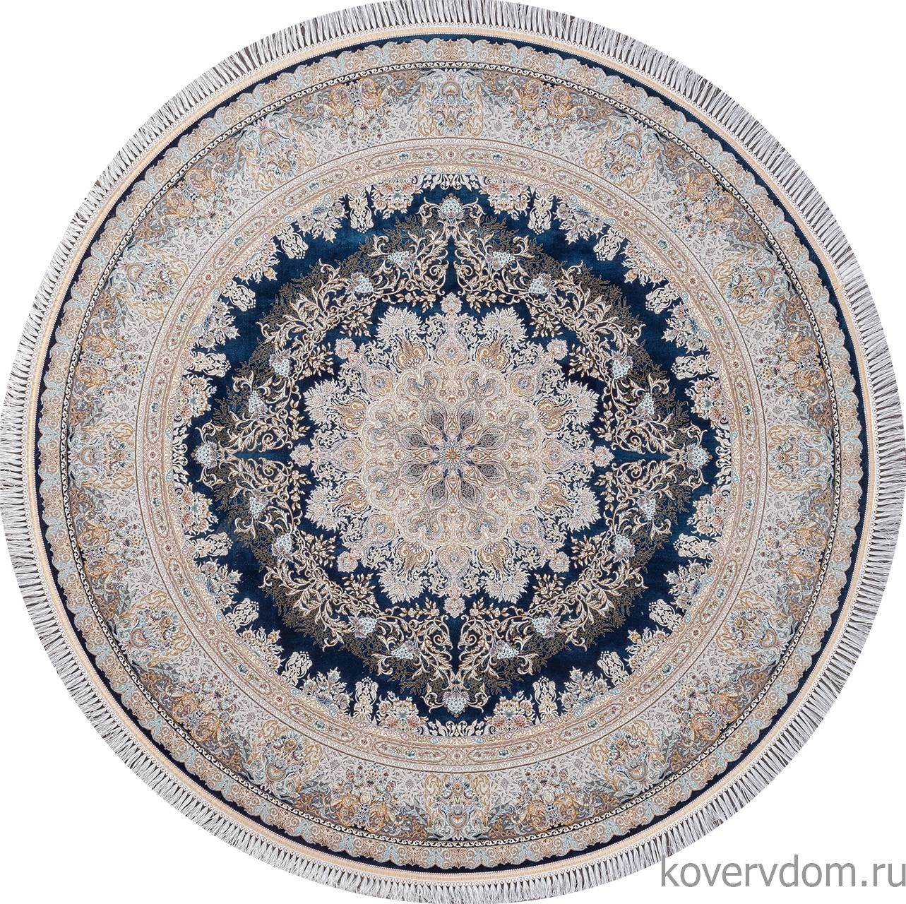 Ковер FARSI 1500 267 DARK BLUE Круг