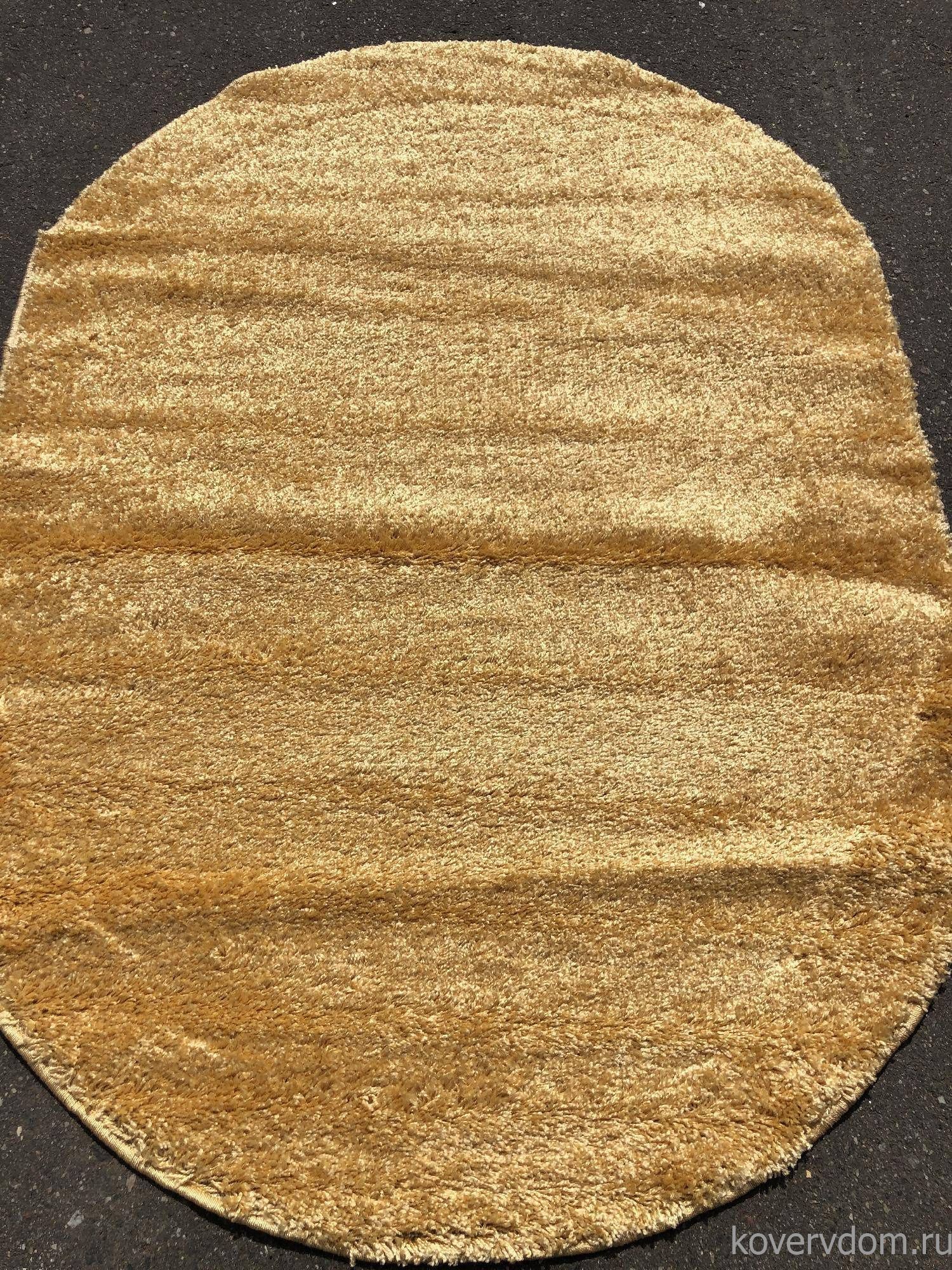 Ковер COMFORT SHAGGY 2 S600 LIGHT YELLOW 2 Овал Ковер COMFORT SHAGGY 2 S600 LIGHT YELLOW 2 Овал