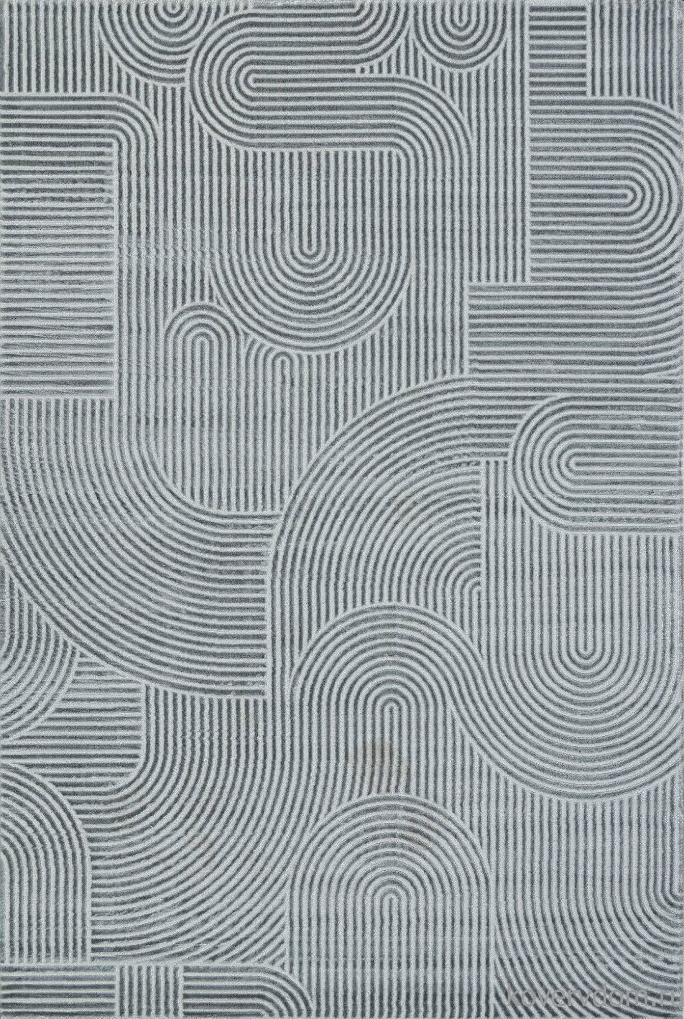 Ковер SIROCCO E508AQ D.GREY / GREY