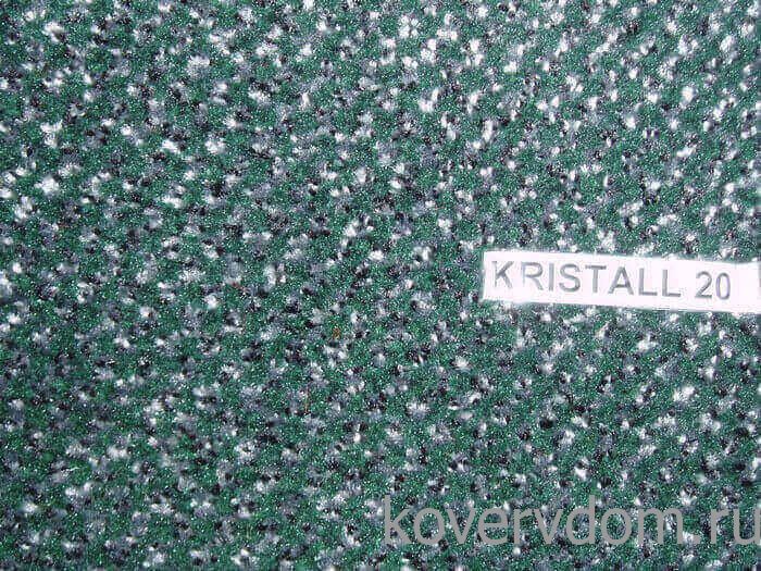 Грязезащитная дорожка Kristall 20 зеленый Грязезащитная дорожка Kristall 20 зеленый
