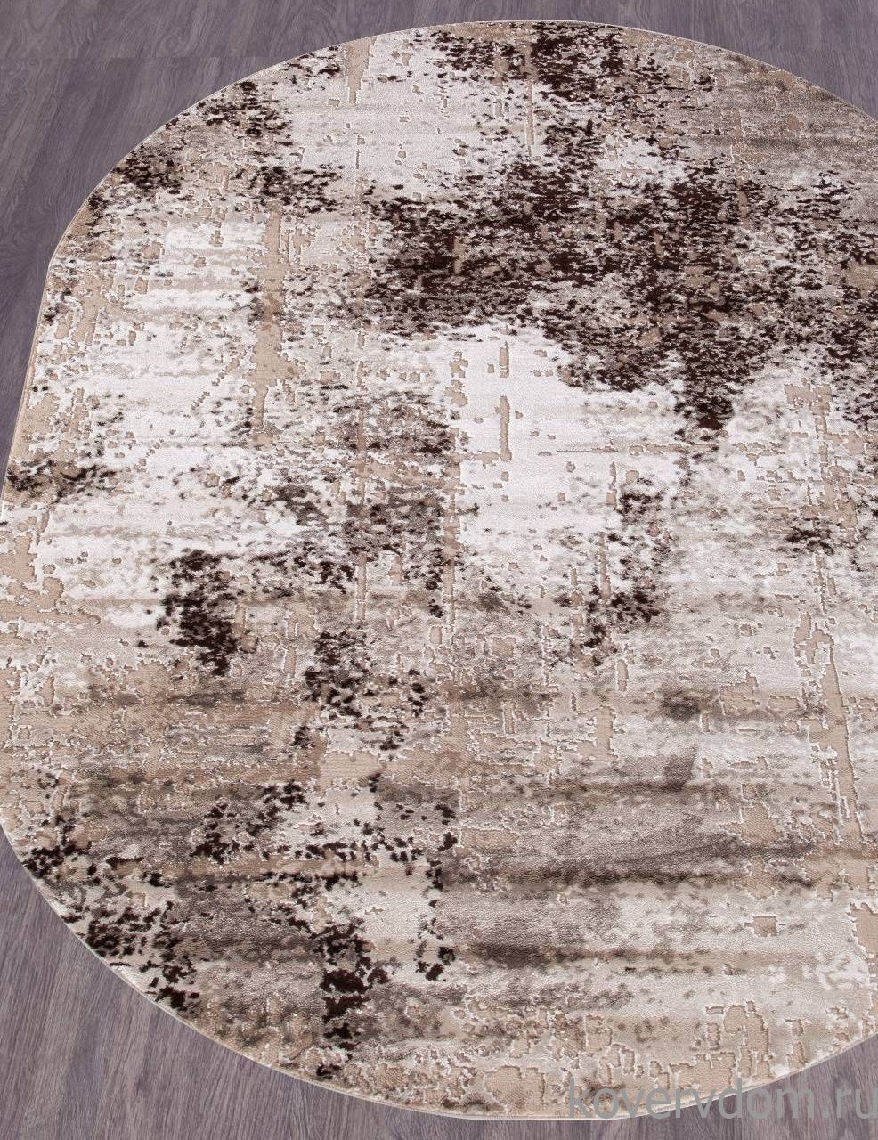 Ковер ARMINA 04047B DARK BROWN Овал Ковер ARMINA 04047B DARK BROWN Овал