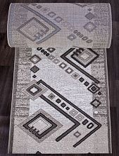 Круглый ковровая Дорожка SILVER D188 GRAY