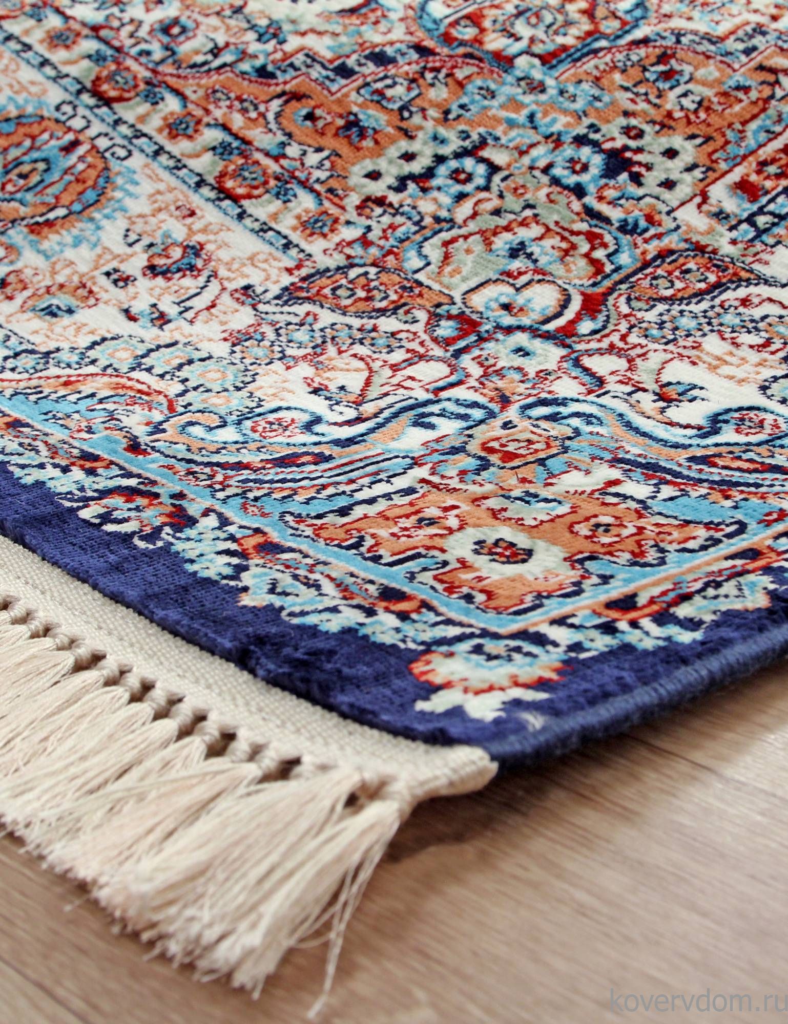 Ковер BROOKLYN 08612T BLUE / BLUE Ковер BROOKLYN 08612T BLUE / BLUE