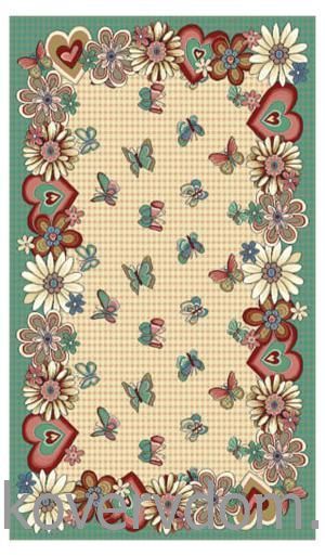 Детский ковер Бабочки  40554-03 Детский ковер Бабочки  40554-03