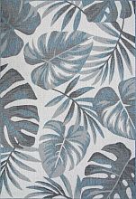 Овальный ковер-циновка KAIR S126 BLUE