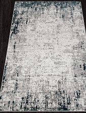 Ковер в гостиную бирюзовый PALERMO G006 GRAY