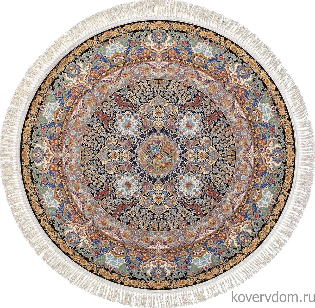 Ковер SHIRAZ Ghoghnos BROWN Круг Ковер SHIRAZ Ghoghnos BROWN Круг