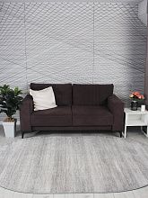 Ковер в гостиную серый NENSI GL092G GREY / GREY Овал