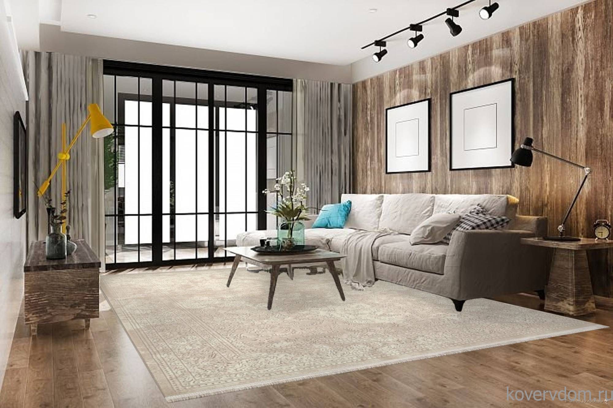 Ковер MIKONOS F568AF CREAM / CREAM Ковер MIKONOS F568AF CREAM / CREAM