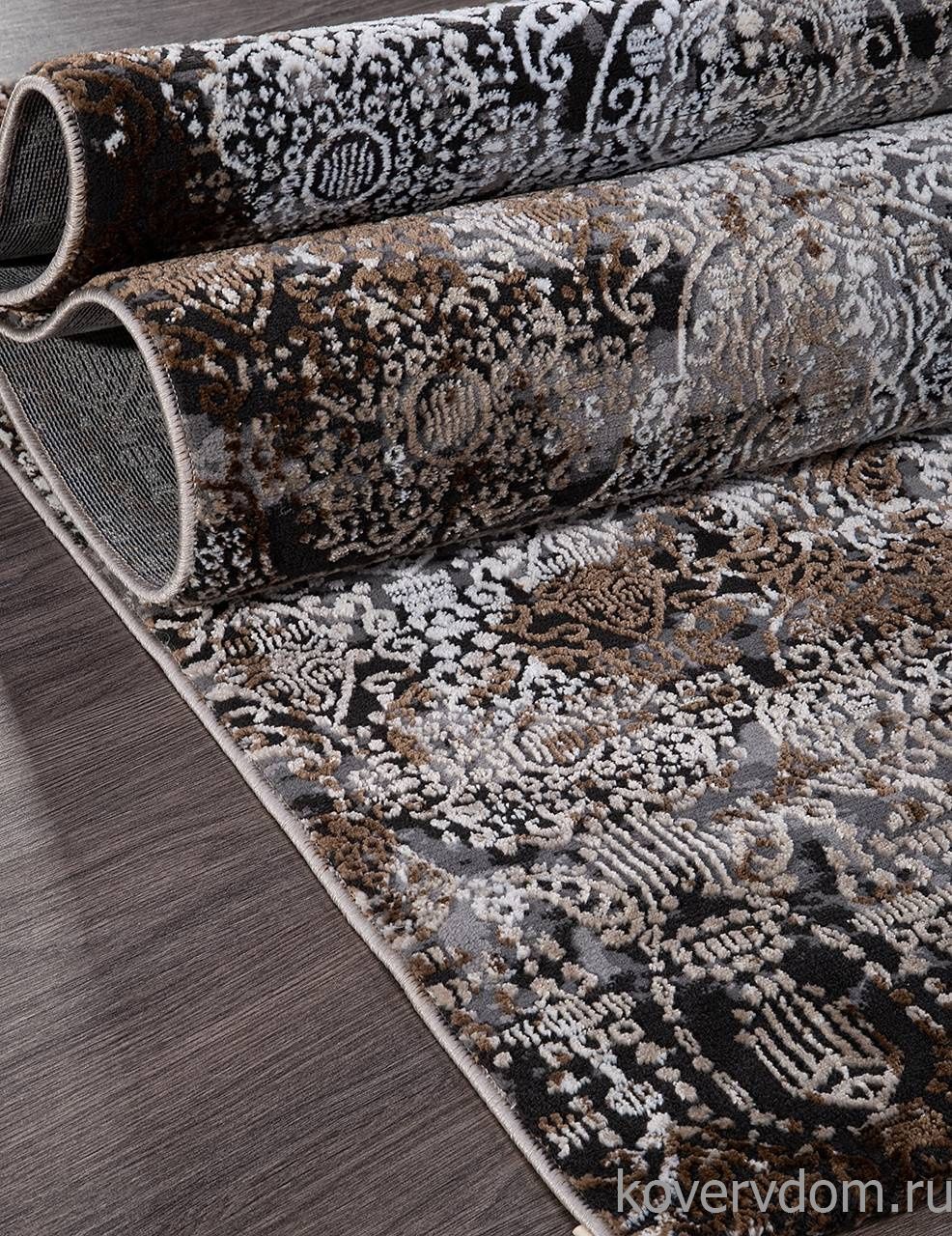 Ковер PANAMA PN015C GREY / BROWN