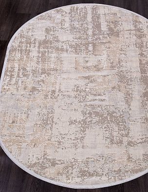 Ковер ATLAS 9313 BEIGE / BEIGE Овал