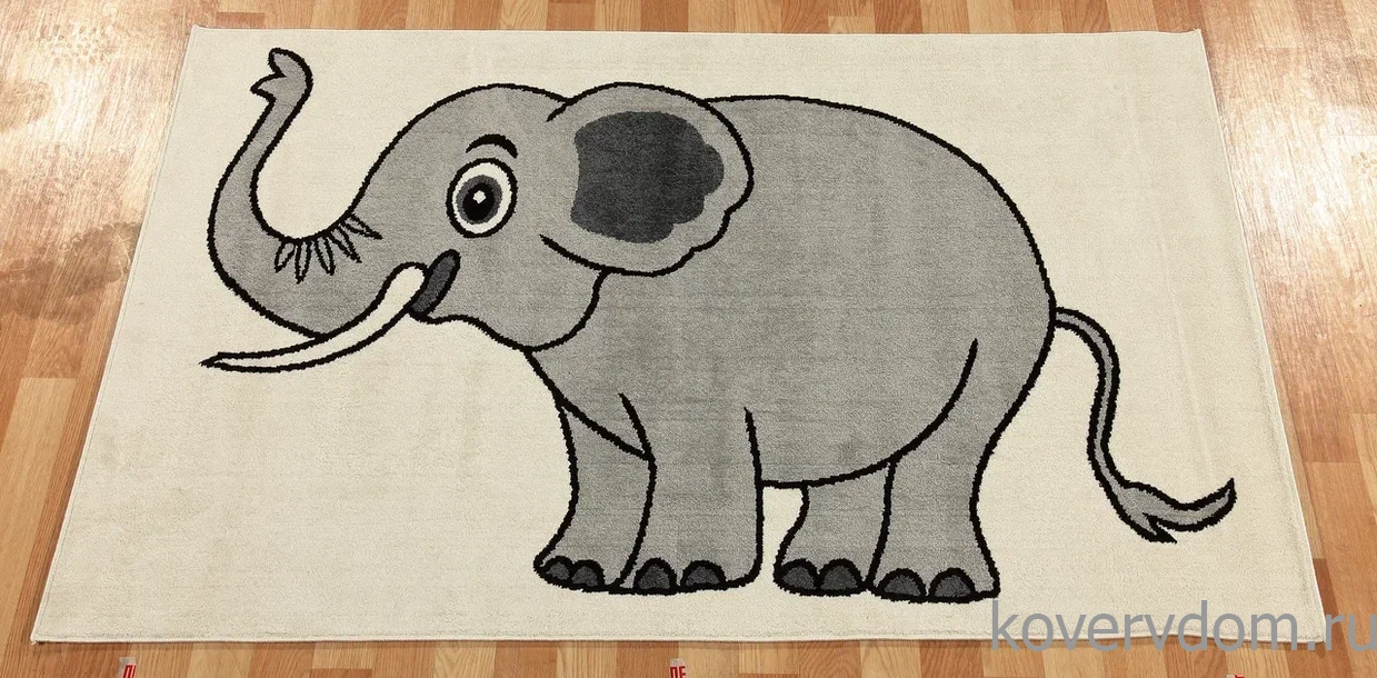 Ковер детский Mario Слоненок 0314 HA6 W Ковер детский Mario Слоненок 0314 HA6 W