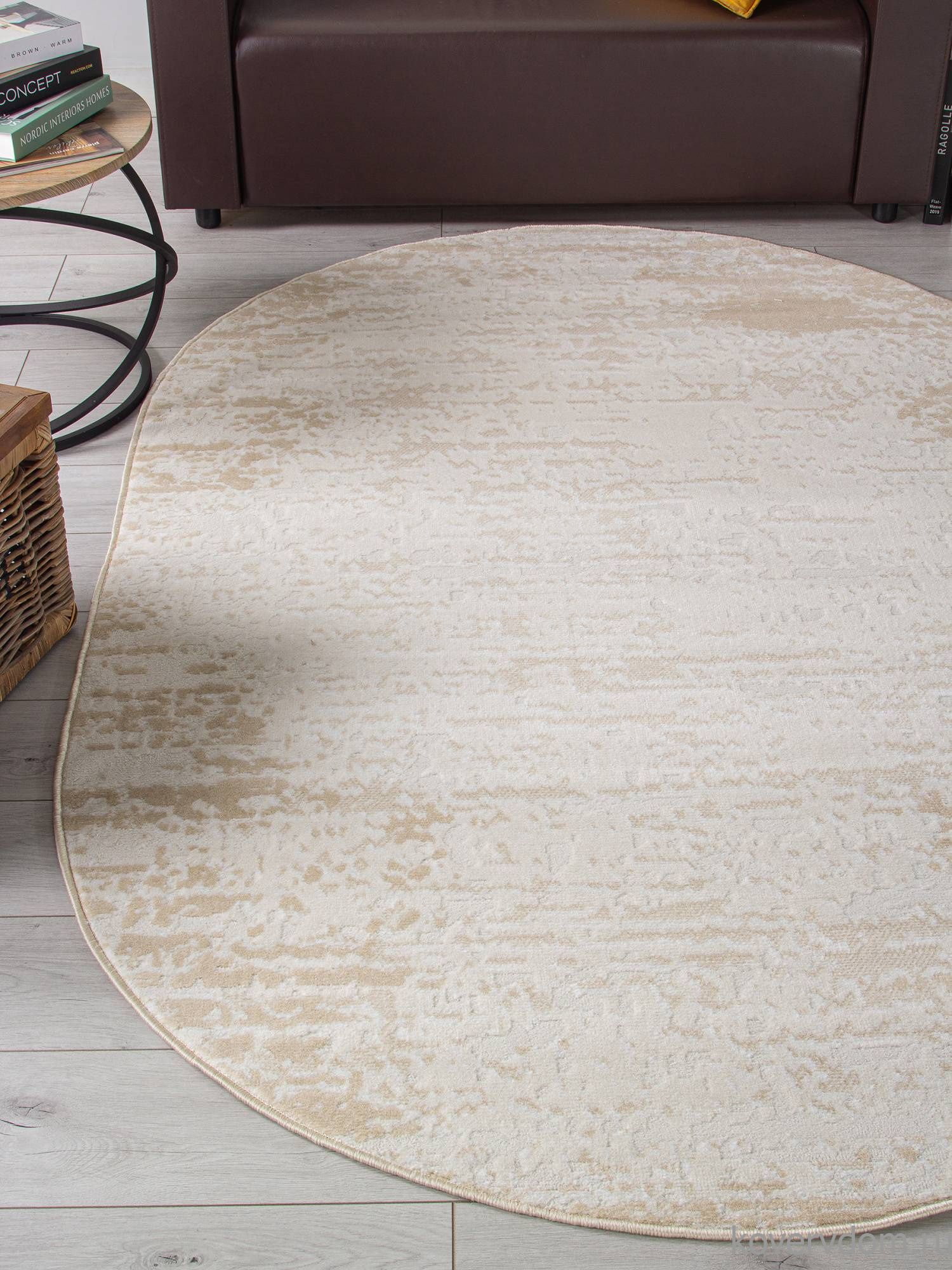 Ковер CUBA F267 BEIGE Овал