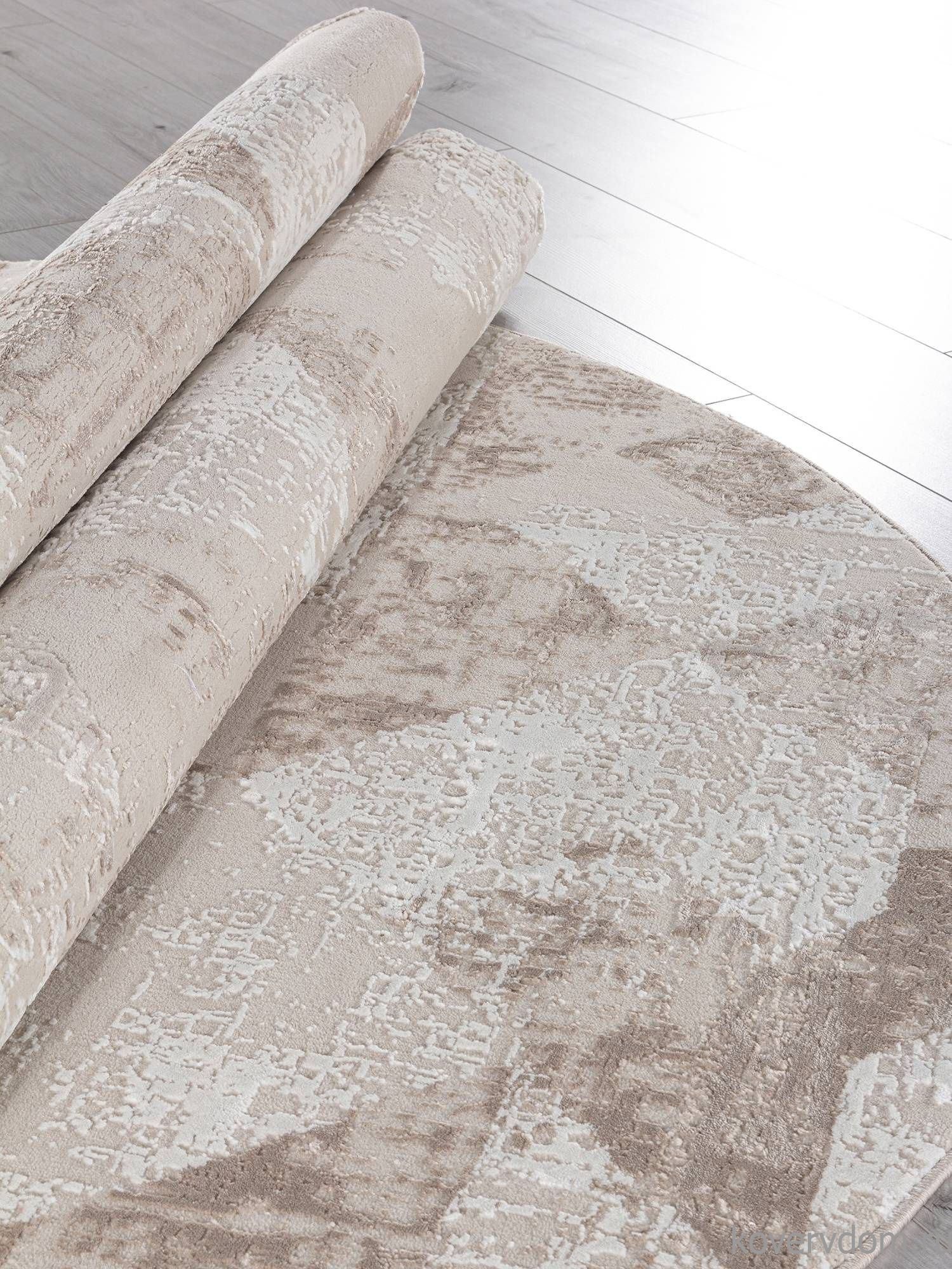 Ковер SIROCCO 01459A BEIGE / WHITE Овал