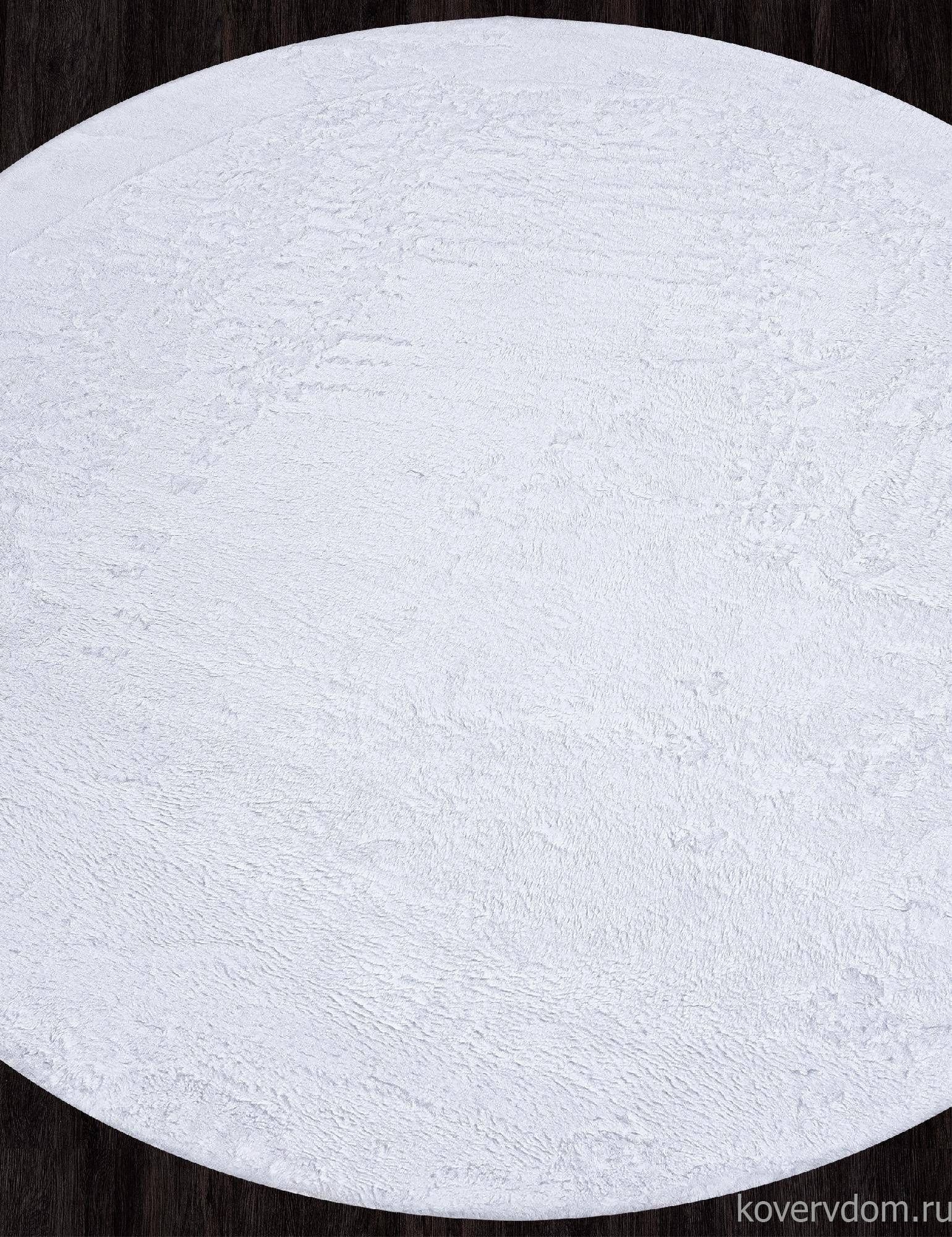 Ковер из искусственного меха RABBIT PX2000 WHITE Круг Ковер из искусственного меха RABBIT PX2000 WHITE Круг