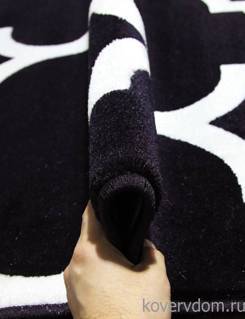 Ковер MEGA CARVING WK d422 DARK NAVY Ковер MEGA CARVING WK d422 DARK NAVY