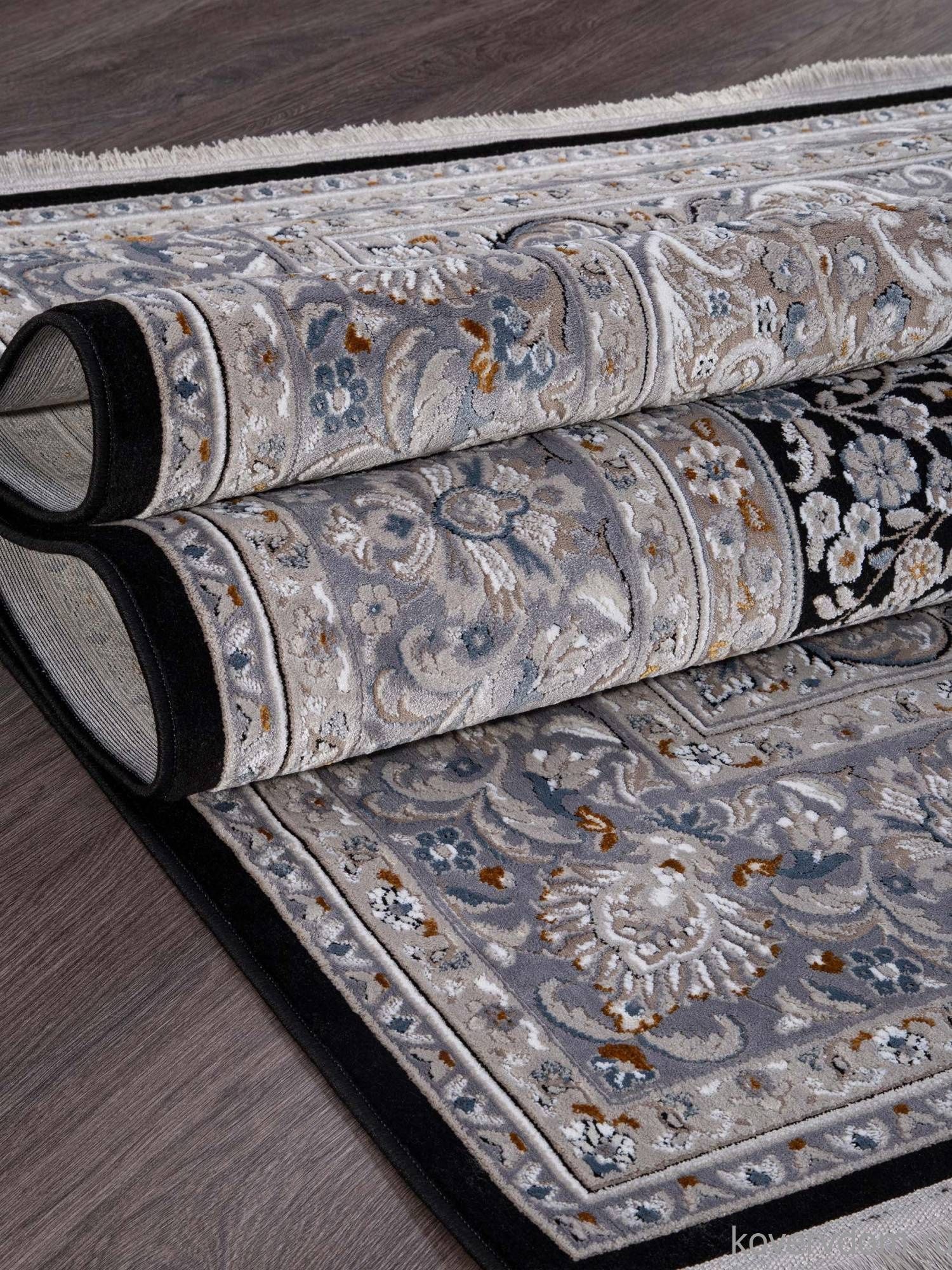 Ковер CASABLANKA 9734A BLACK / BLACK