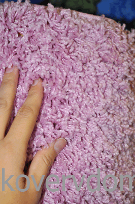 Ковер шегги Rainbow Shaggy PC00 rose