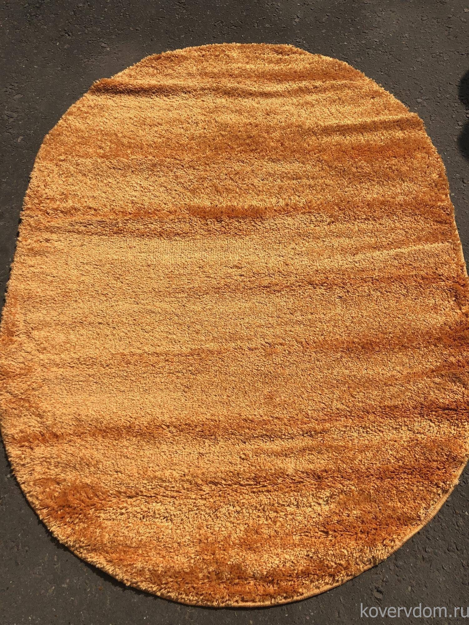 Ковер COMFORT SHAGGY 2 S600 YELLOW 2 Овал