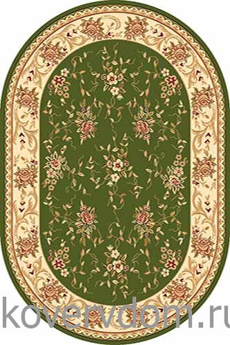 Ковер VALENCIA 5455 GREEN Овал Ковер VALENCIA 5455 GREEN Овал