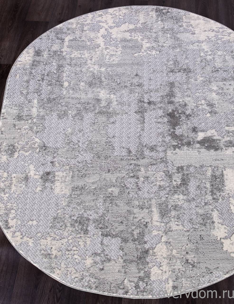 Ковер MARDAN 1253C COKEN D.GREY / K.GREY Овал Ковер MARDAN 1253C COKEN D.GREY / K.GREY Овал