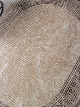 Ковер PRAGA 06022A TOZ GRI / BROWN Овал