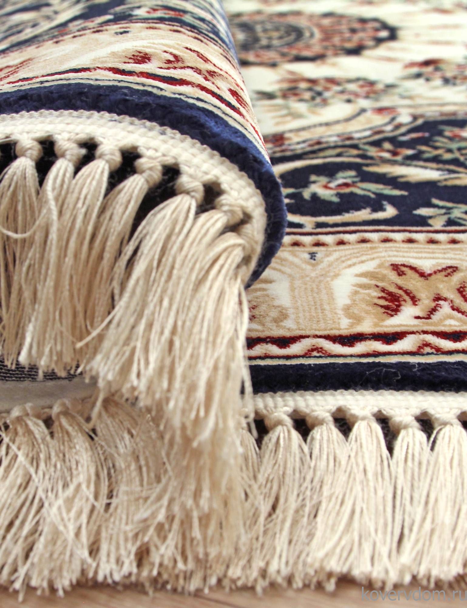 Ковер BROOKLYN 08615T BLUE / BLUE Овал Ковер BROOKLYN 08615T BLUE / BLUE Овал