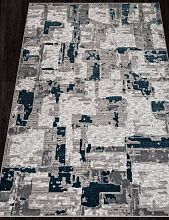 Ковер бирюзовый PALERMO F288 GRAY
