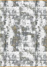 Ковер в гостиную серый DUBAI 00067 GOLD / CREAM
