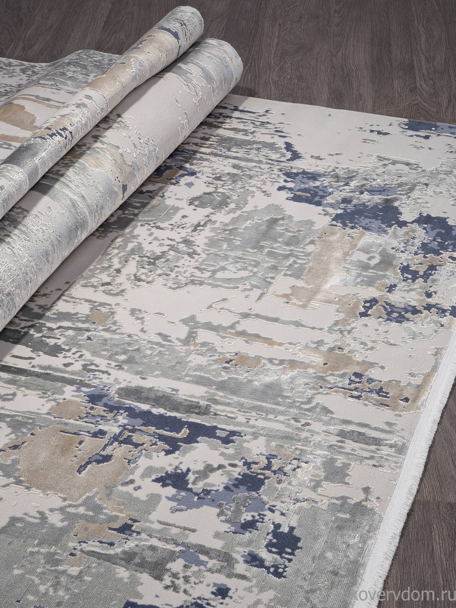 Ковер CABINET A123AY BLUE / GREY Ковер CABINET A123AY BLUE / GREY