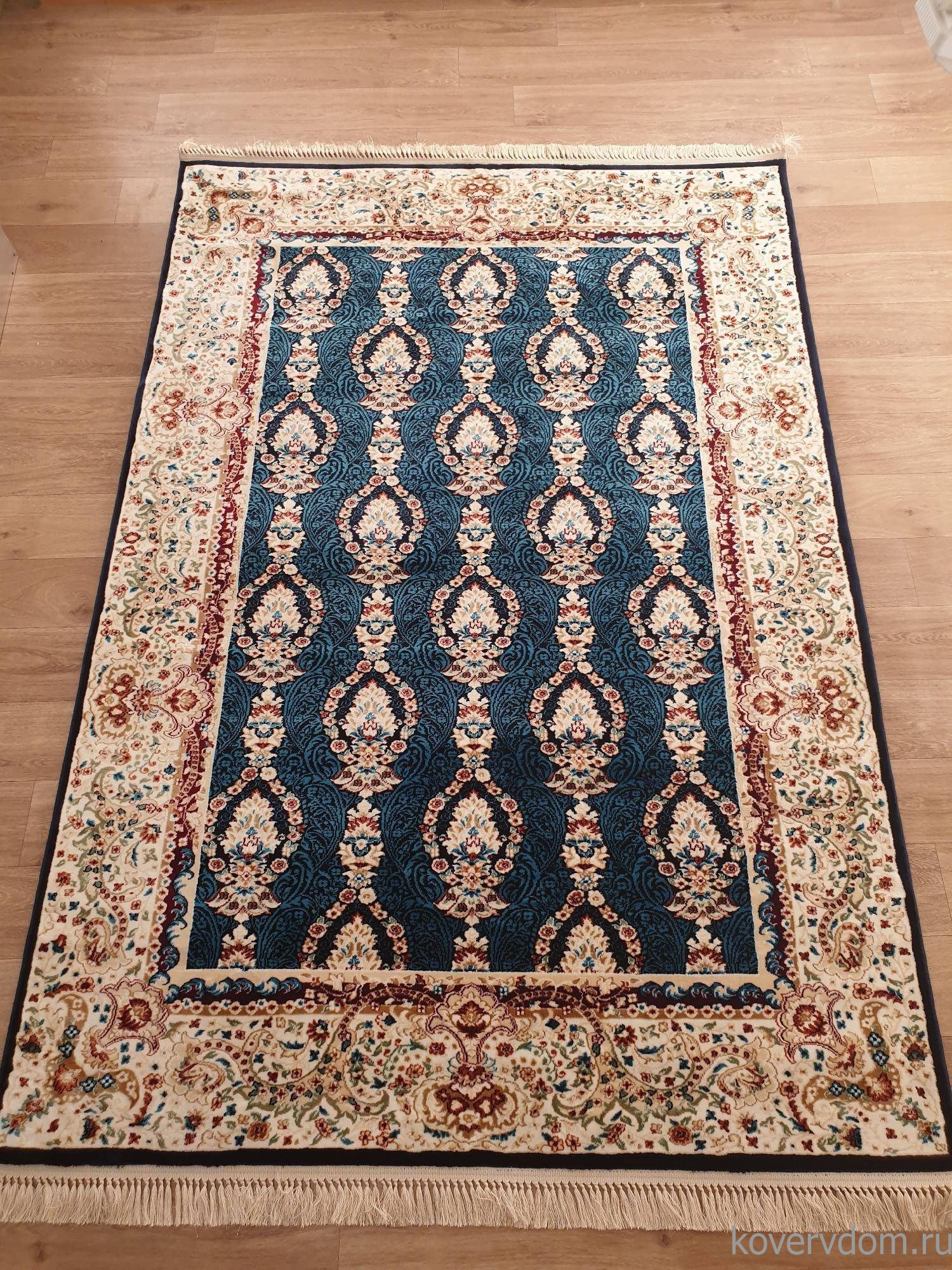 Ковер BROOKLYN 08621T BLUE / BLUE Ковер BROOKLYN 08621T BLUE / BLUE